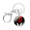 Dorohedoro Anime Keychain Handmade Glass Cabochon Key Ring Holder Pendant Key Chains 5 - Dorohedoro Store