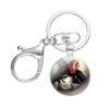 Dorohedoro Anime Keychain Handmade Glass Cabochon Key Ring Holder Pendant Key Chains 6 - Dorohedoro Store