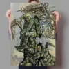 Dorohedoro Anime Q Hayashida Comics Retro Poster Print Canvas Painting Wall Art Picture Living Bedroom Boys 16 - Dorohedoro Store