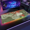 Dorohedoro RGB Gaming Mouse Pad Anime Rug Large Home Mousepad Gamer Office Natural Rubber XXL Mouse - Dorohedoro Store