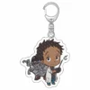 New Anime Dorohedoro Keychain Cosplay Charm Keyring Acrylic Figure Key Chain Phone Pendant Decor Boy Girl - Dorohedoro Store