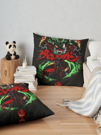 Copy Of Dorohedoro Throw Pillow Official Dorohedoro Merch