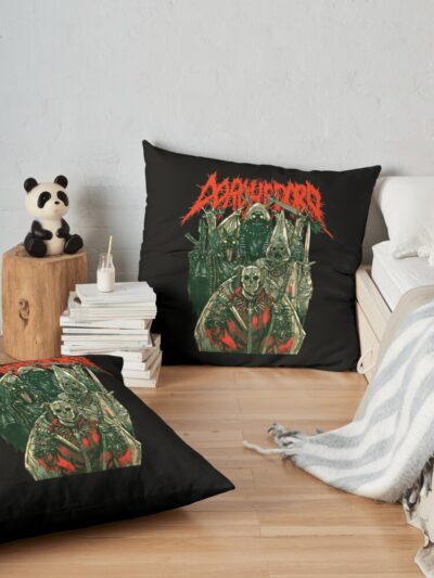 Dorohedoro Metal Throw Pillow Official Dorohedoro Merch