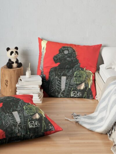 Throw Pillow Official Dorohedoro Merch