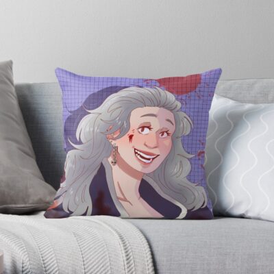 Noi - Dorohedoro Throw Pillow Official Dorohedoro Merch